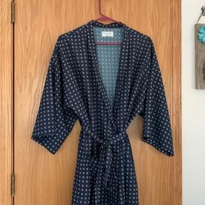 Vintage Christian Dior Monsieur Men’s Belted Robe kimono